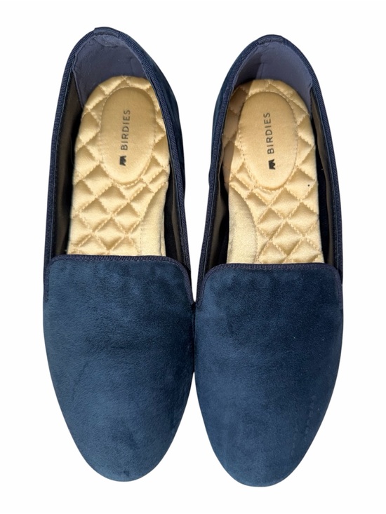 Birdies Shoes - B23 Birdies Navy Suede Starling Size 7